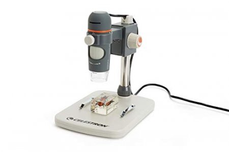 Celestron 5 Mp Handheld Digital Microscope Pro - Gray/White