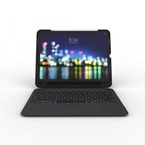 ZAGG Slimbook Go - Ultrathin Case, Hinged with Detachable Bluetooth Keyboard - Made for 2019 Apple iPad Pro 11