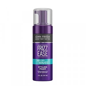 John Frieda Frizz Ease Dream Curls Air-Dry Waves Styling Foam, 5 Fluid Ounce