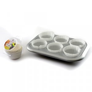 Norpro 3600 Giant Muffin Cups White Pack Of 48