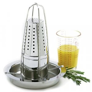 Norpro Stainless Steel Vertical Roaster - With Infuser