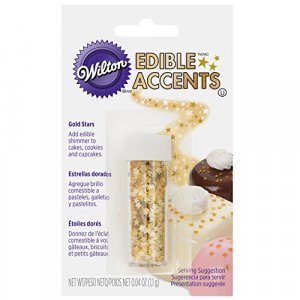 Wilton Edible Glitter - Gold Stars