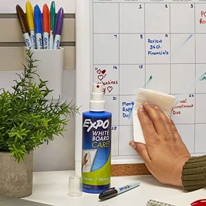 Expo Whiteboard / Dry Erase Board Liquid Cleaner, 8-Ounce