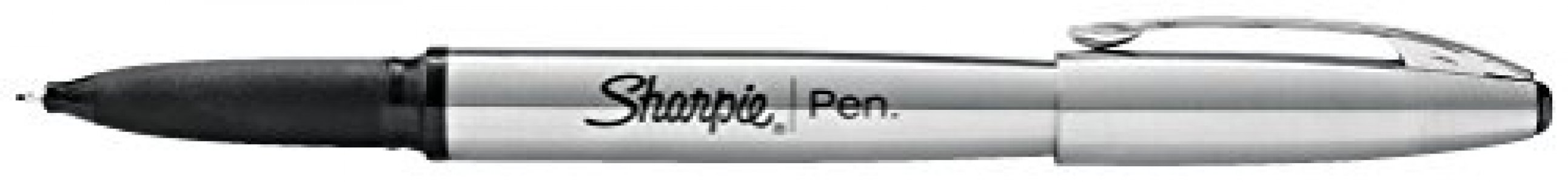 Sharpie® Soft-Grip Pen, Fine Point, Black 