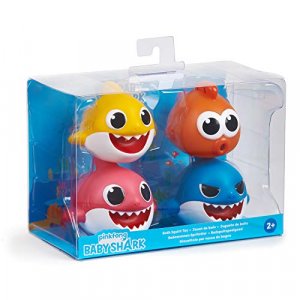 Wowwee Pinkfong Baby Shark Bath Squirt Toy - 4 Pack