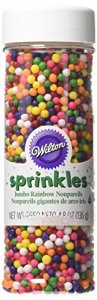 Wilton 710-033 Jumbo Rainbow Nonpareils Food Decorative
