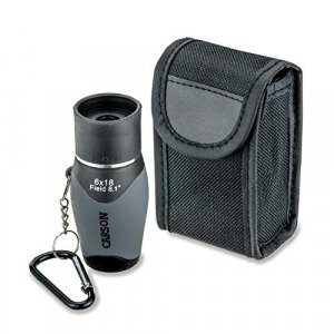 Carson Minimight 6X18Mm Pocket Monocular With Carabiner Clip (Mm-618)