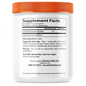 BulkSupplements L-Citrulline DL-Malate 2:1 - 250 Grams