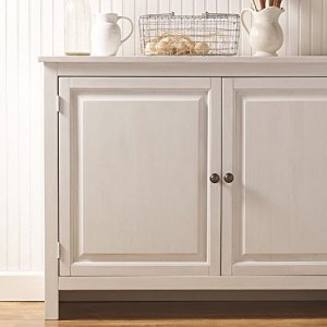 Farberware Dishwasher Safe Nonstick Aluminum 1-Quart Covered Straining Saucepan With Pour Spouts, Champagne