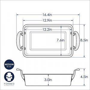 Nordic Ware 41633 Medium Roaster, Copper