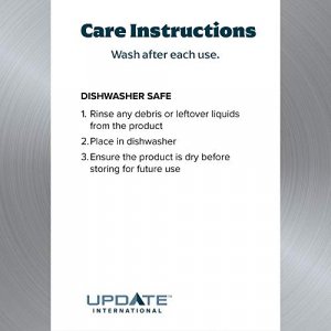 Update International (Ssp-10) 10 Qt Induction Ready S/S Sauce Pan W/Cover And Helper Handle