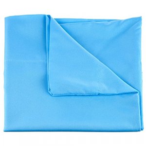 Bedford Home Series 1200 3 Piece Twin X-Large Sheet Set, Blue