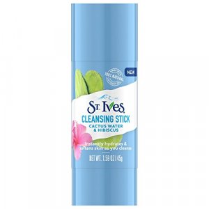 St. Ives Cleansing Stick, Cactus Water & Hibiscus 1.59 Oz