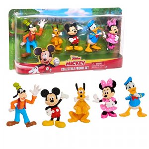 Just Play Mickey Mouse Collectible Figure Set, Multicolor, Model:38441