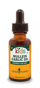 Herb Pharm Kids Mullein And Garlic Oil, 1 Ounce