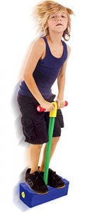 Click N' Play Foam Pogo Jumper - Makes Squeaky Sounds With Flashes Led Lights
