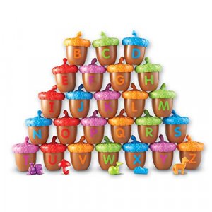 Learning Resources Alphabet Acorns Activity Set, 78 Pieces