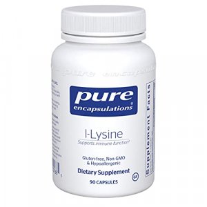 Pure Encapsulations - L-Lysine - Hypoallergenic Supplement Helps Maintain Healthy Arginine Levels And Immune Function* - 90 Capsules