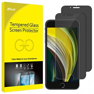 JETech Privacy Screen Protector for iPhone 11 and iPhone XR 6.1-Inch, Anti  Spy Tempered Glass Film, 2-Pack