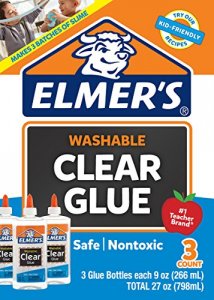 2 Elmer's Washable Clear Glue 9 FL OZ (266 mL) NEW