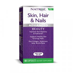 Natrol Skin And Hair Nails With Lutein Capsules, 60 Count
