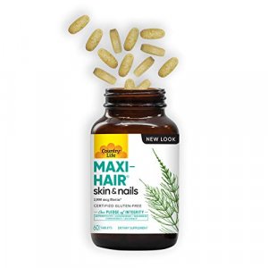 Country Life Maxi Hair, 60-Tablet
