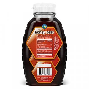 Amazing Herbs Honeyzest Energizing Bottle, 16 Fluid Ounce
