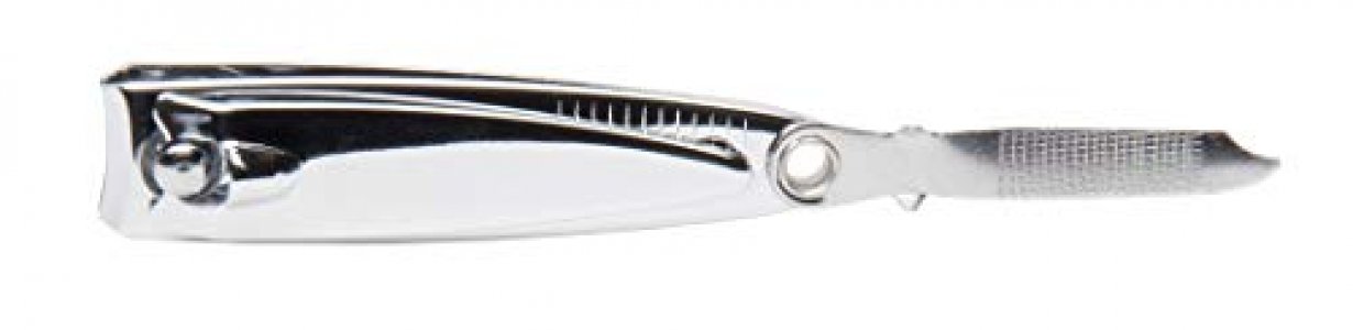 Diane D904 Stainless Steel Nail Clippers with Fold Out File - 72 Count  (Pack of 1)