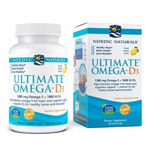Nordic Naturals - Ultimate Omega-D3, Supports Healthy Bones And Immunity, 60 Soft Gels