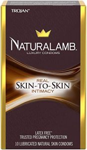 Trojan Naturalamb Latex Free Luxury Condoms 10Ct