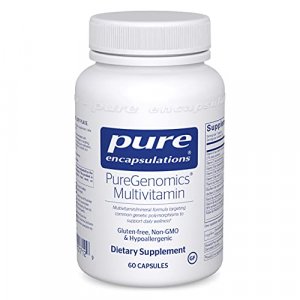 Pure Encapsulations - Puregenomics Multivitamin - Hypoallergenic Multivitamin/Mineral Complex - 60 Capsules