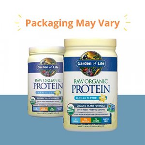 Garden Of Life Organic Vegan Protein Powder With Probiotics - Sugar Free Vanilla 22.0 Oz