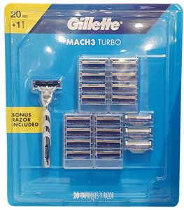 Gillette Mach 3-24 Count (3 x 8 Pack)