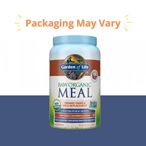 Garden Of Life Meal Replacement Organic Raw Plant Based Protein Powder -Vanilla Chai 32.1 Oz