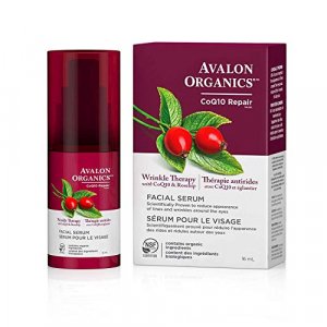 Avalon Organics Wrinkle Therapy Facial Serum, 0.55 Oz.