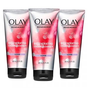 Face Wash By Olay Regenerist, Anti-Aging Regenerating Facial Cleanser, 150Ml (Pack Of 3) Packaging May Vary