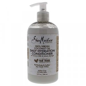 Shea Moisture 100% Virgin Coconut Oil Daily Hydration Conditioner, 13 Ounce