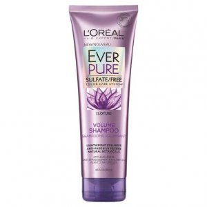 L'Oreal Paris EverPure Sulfate-Free Color Care System Volume Shampoo & Conditioner with lotus, 8.5 Ounce Each (lotus)