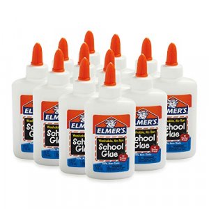 Elmer's 2022912 Liquid Glitter Glue, Washable, Blue, 6 Ounces, 1 Count