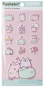 Pusheen and Stormy Puffy Sticker Sheet, 13-Piece