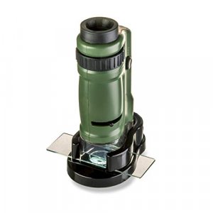 Carson Microbrite 20X-40X Zoom Led Lighted Pocket Microscope (Mm-24)