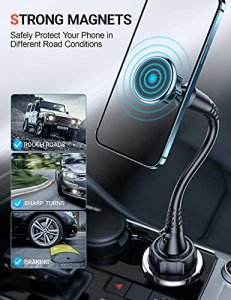  LycoGear Custom Fit Tesla 3/Y Smartphone Holder Air Vent Mount  for All iPhone 14 15 Max Pro Plus Ultra Series/Galaxy S23 S24 & Other  Android Phone for Model III & Y (