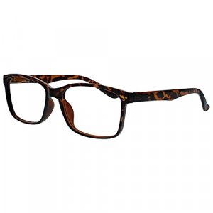 The Reading Glasses Company Brown Tortoiseshell Readers Large Designer Style Mens Spring Hinges R83-2 +1.00