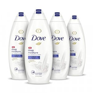 Dove Body Wash For Dry Skin Deep Moisture Sulfate Free Body Wash 22 Fl Oz (Pack Of 4)