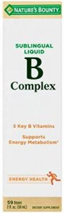 Nature'S Bounty Vitamin B Complex Sublingual Liquid, 2 Oz (Pack Of 2)