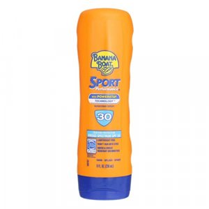 Banana Boat Sport Performance Lotion Sunscreens With Powerstay Technology Spf 30, 8 Ounces (Pack Of 2)