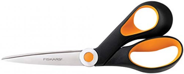 Fiskars 8 Inch Razor-Edge Softgrip Scissors - 175800-1002