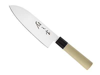 Mercer Culinary M13613 MercerSlice 8 1/4 Serrated Knife with Right-Hand  Slicing Guide