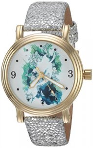 Disney Women'S Princess Ariel' Quartz Metal Casual Watch, Color:Silver-Toned (Model: Wds000177)