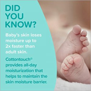 Johnson'S Cottontouch Newborn Baby Face And Body Lotion, Hypoallergenic And Paraben-Free Moisturization For Baby'S Sensitive Skin, Made With Real Cot